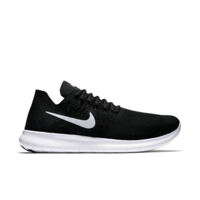 Nike Free RN Flyknit 2017 Black White 880843-001