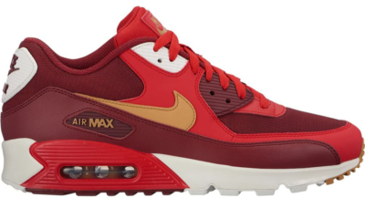 Nike Air Max 90 Game Red Elemental Gold Game Red/Elemental Gold-Team Red-Sail 537384-607