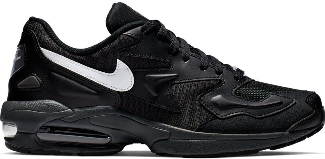 air max 2 light black white