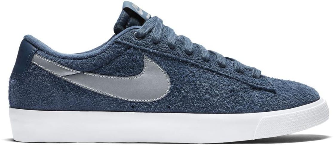 Nike SB Blazer Squadron Blue Squadron Blue/Metallic Silver-Crimson 704939-406 | Blauw