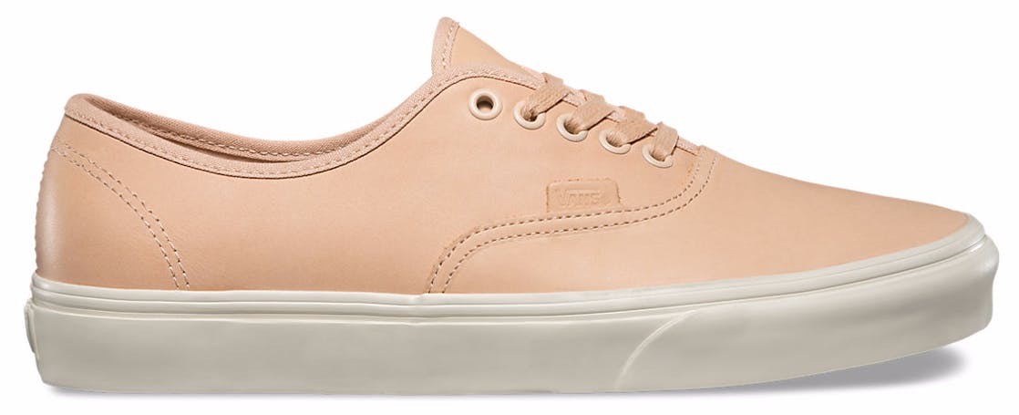 vans tan white