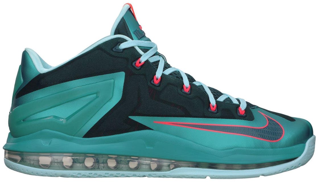 lebron 11 low green