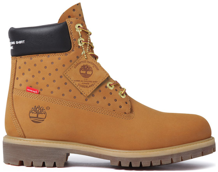 Timberland 6′ Boot Supreme x Comme des Garcons Wheat TB0A14MC