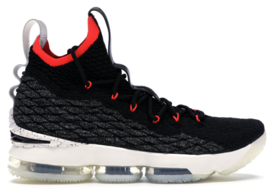 Nike LeBron 15 Black Bright Crimson AQ2363-002