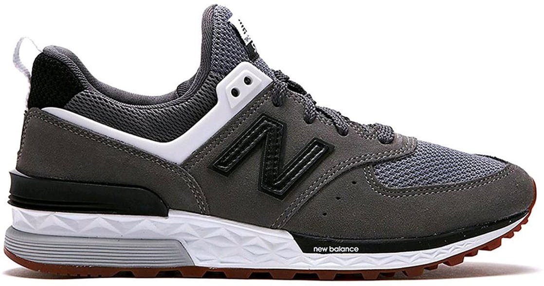 grey and black new balances