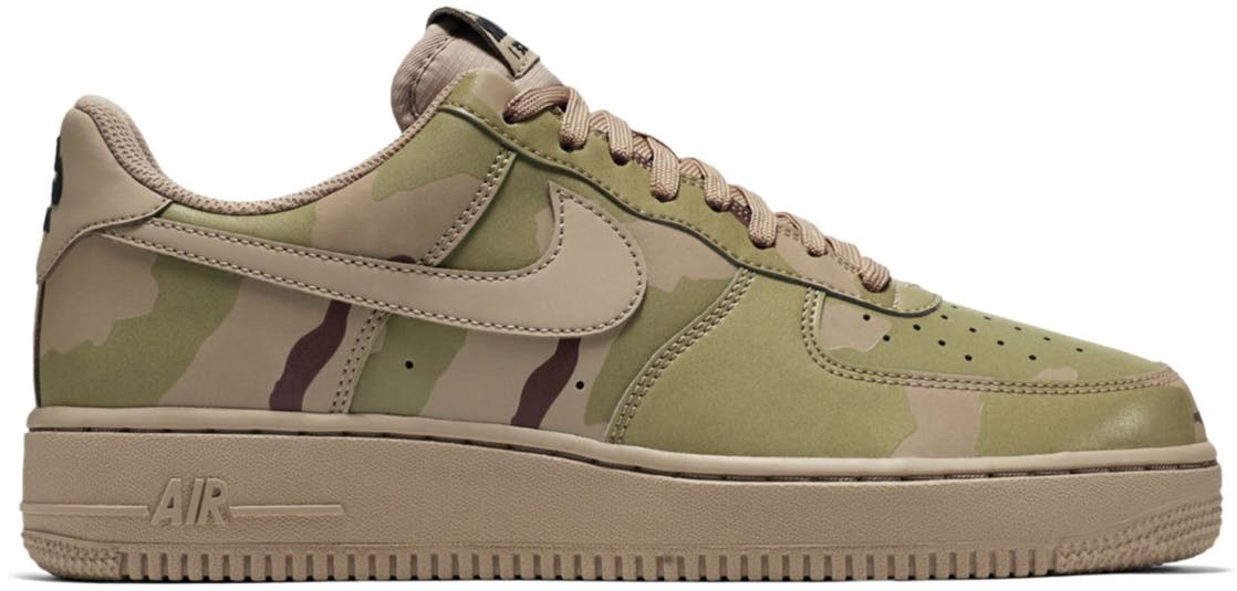 2016 Nike Air Force 1 '07 Low LV8 Reflective Desert Camo 718152