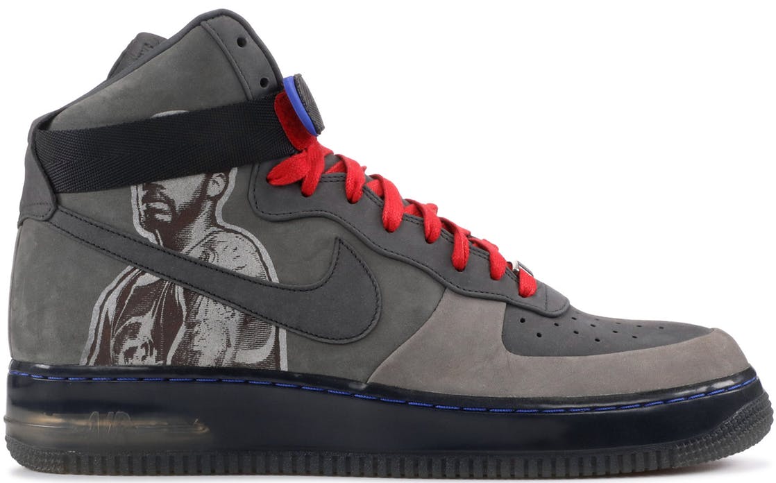 Nike Air Force 1 High Supreme Rasheed Wallace (New Six) Flint  Grey/Anthracite-Varsity Red 315096-001 | Grijs