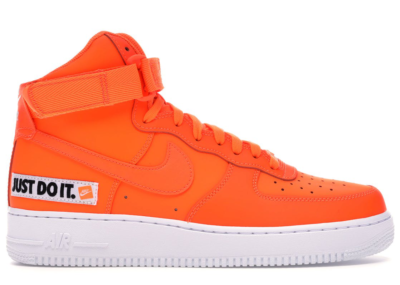 Nike Air Force 1 High Just Do It Pack Orange Total Orange/Total Orange-Black-White BQ6474-800