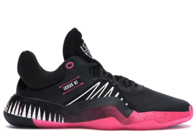 adidas D.O.N. Issue #1 Symbiote Spider Man Core Black/Cloud White/Pink EF2401/EF8758