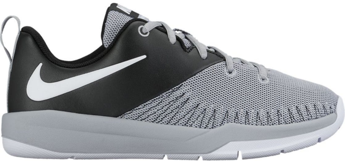 Nike Team Hustle D 7 Low Black Wolf Grey (GS) Black/Wolf Grey-White 834318-002