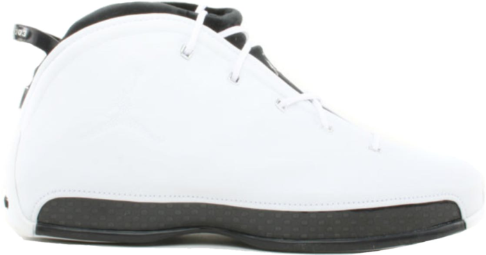 Jordan 18.5 OG White Black Chrome White/Black – Chrome 306890-101