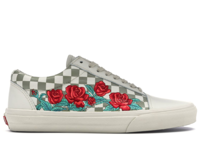 Vans Old Skool Rose Embroidery (White) VN0A38G3QF9