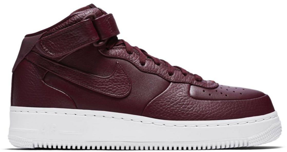 af1 maroon