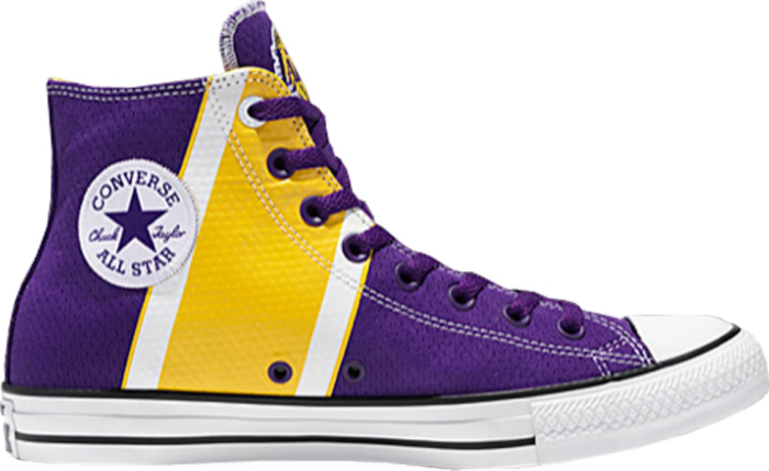 Laker on sale purple converse