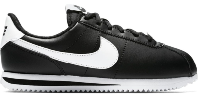 Nike Cortez Basic Leather Black White (GS) 904764-001