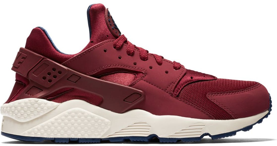 Nike Air Huarache Run Team Red Team Red/Team Red-Midnight Navy-Sail 318429-608/318429-606 | Rood