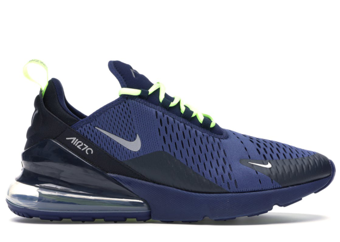 Nike air max shop 270 zwart wit blauw