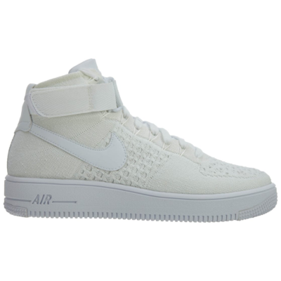 Nike Af1 Ultra Flyknit Mid White/White 817420-102