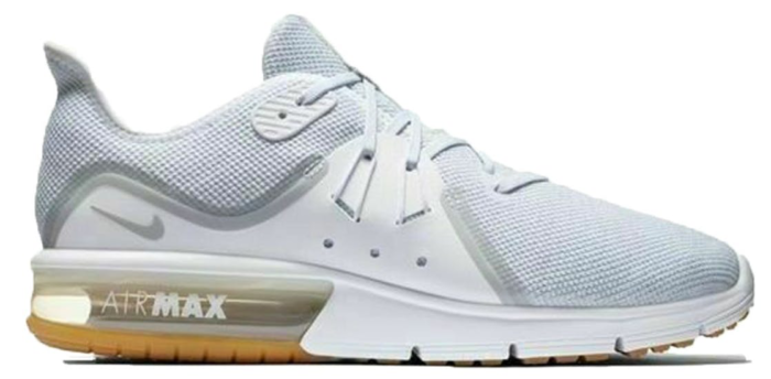 Nike Air Max Sequent 3 White Platinum White/Platinum/Gum 921694-101