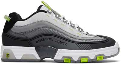 DC Shoes DC Legacy 1 Dime Grey Neon 95 Grey/Neon Green-Black ADYS200059-WHT