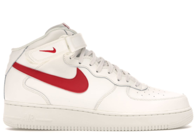 Nike Air Force 1 Mid Sail University Red Sail/University Red 315123-126