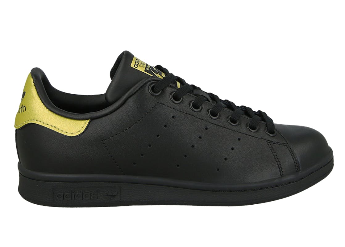 adidas stan smith black gold