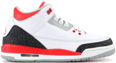 Jordan 3 Retro Fire Red (2007) (GS) 834014-161