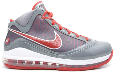 Nike LeBron 7 Eastbay TB Red Cool Grey/Varsity Red-White 393320-002