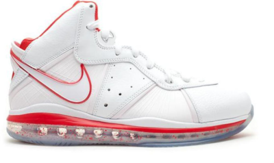 Nike LeBron 8 China White/White-Sport Red 417098-101/417098-102
