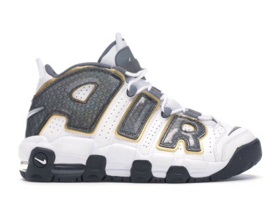 Nike Air More Uptempo White Anthracite Snakeskin (GS) CQ4583-100