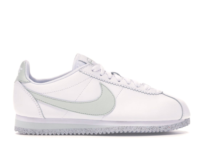 Nike Classic Cortez Flyleather White Light Silver (Women’s) AR4874-100