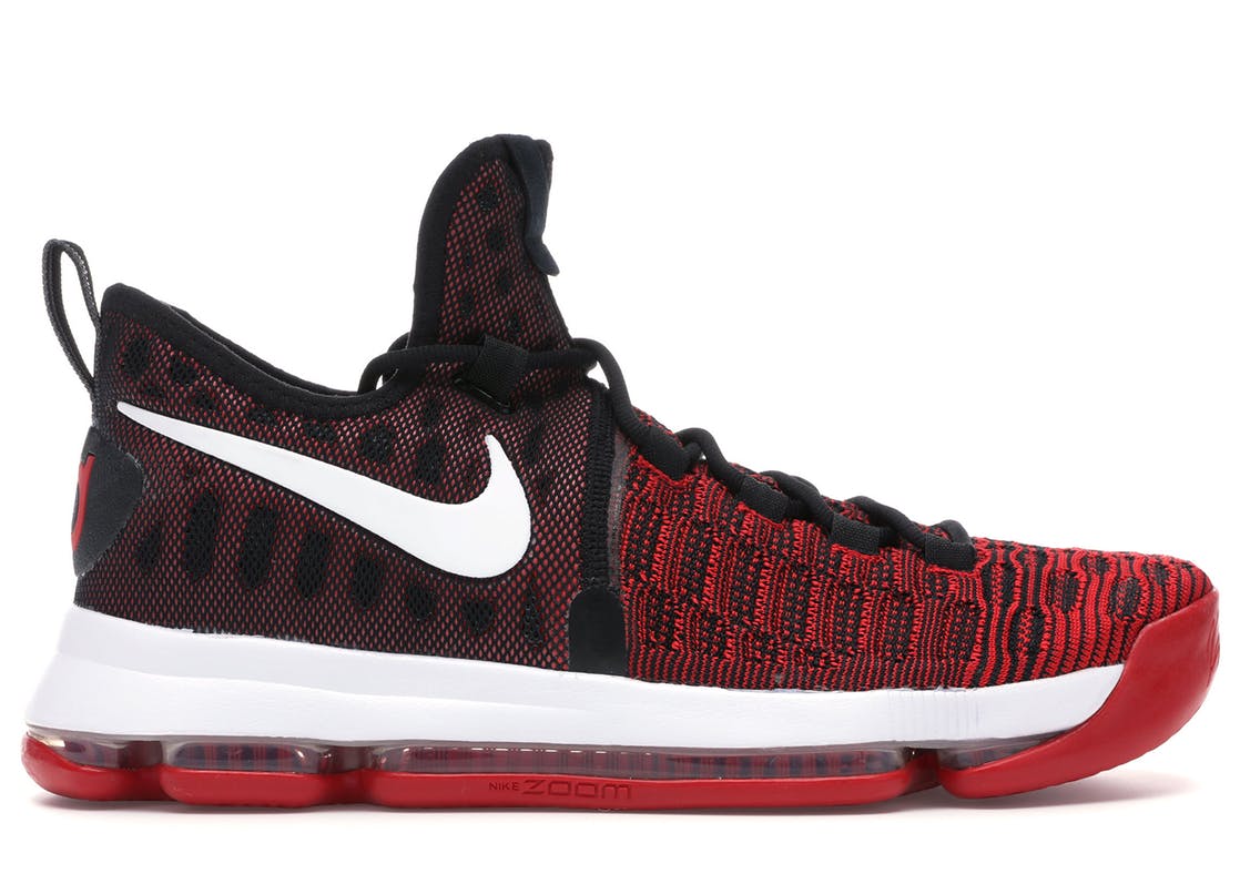 Nike KD 9 Hard Work 843392-610 | Rood | Sneakerbaron NL