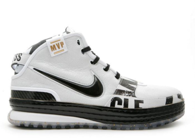 Nike LeBron 6 MVP White/Black-Metallic Gold 386735-101