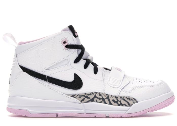 Jordan Legacy 312 White Black Pink Foam (PS) AT4047-106