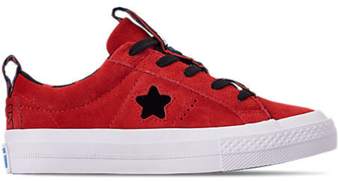 Converse One Star Ox Hello Kitty Fiery Red (PS) Fiery Red/Black-White 363907C
