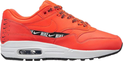 Nike Air Max 1 Overbranding Bright Crimson (W) 881101-602