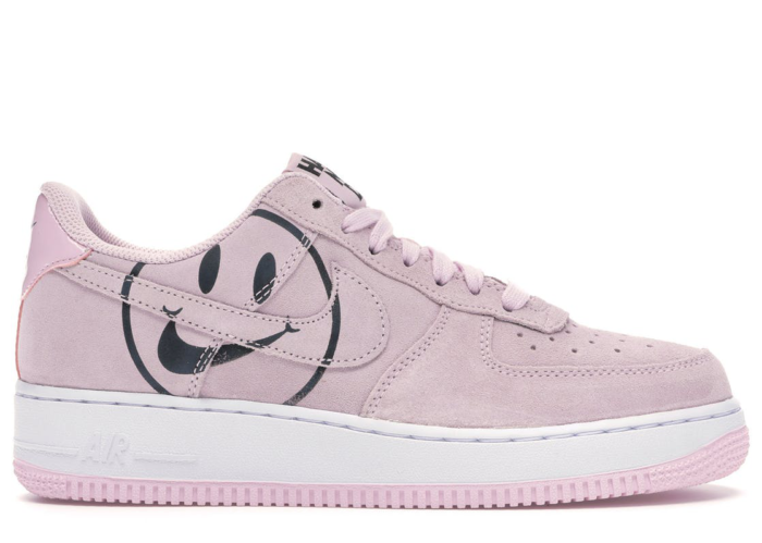 air force 1 low pink and white