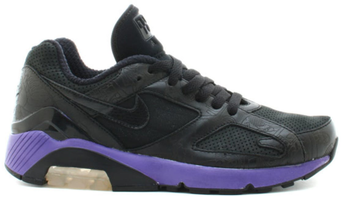 Nike Air Max 180 Powerwall Black Purple Black/Black-Varsity Purple 314200-002