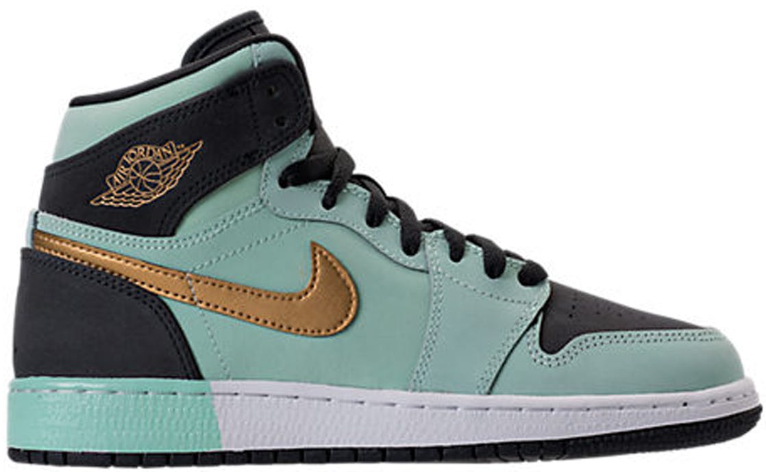 nike jordan mint groen