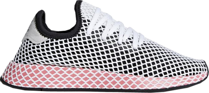 adidas Deerupt Core Black Chalk Pink (Women’s) CQ2909
