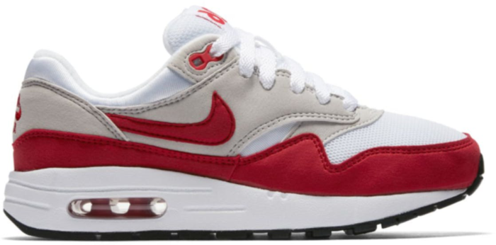 nike air max 1 wit rood