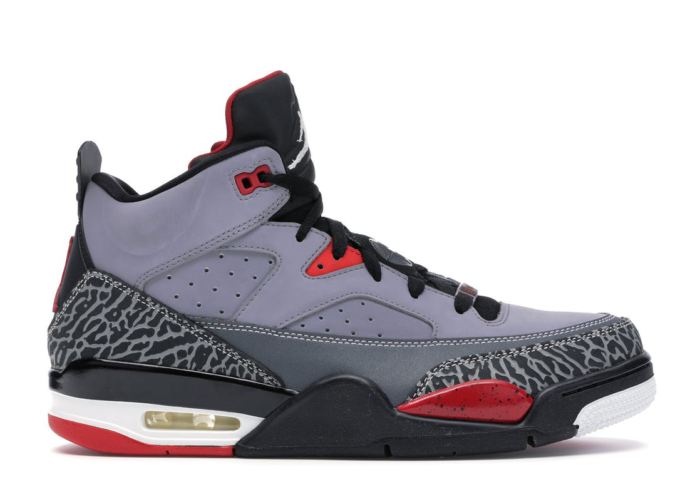 Jordan Son of Mars Low Grey Cement Cement Grey/White-Black-Fire Red 580603-004