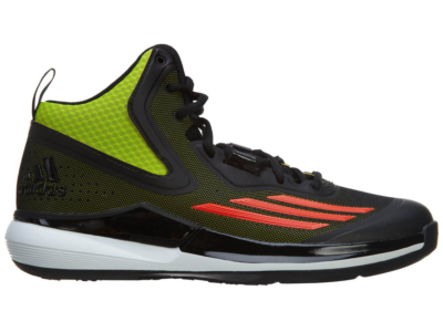 adidas Title Run Basketball Shoe Semi Solar Yellow/Solar Red/Core Black Semi Solar Yellow/Solar Red/Core Black S84203