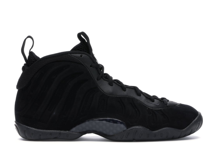 Nike Air Foamposite One Black Suede (GS) Black/Anthracite 644791-003