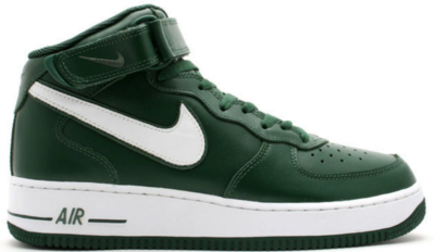Nike Air Force 1 Mid Black Forest Green Black Forest/White-Nori 306352-311