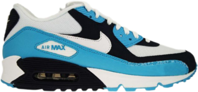 Nike Air Max 90 Chlorine Blue White/White-Chlorine Blue-Obsidian 309299-129
