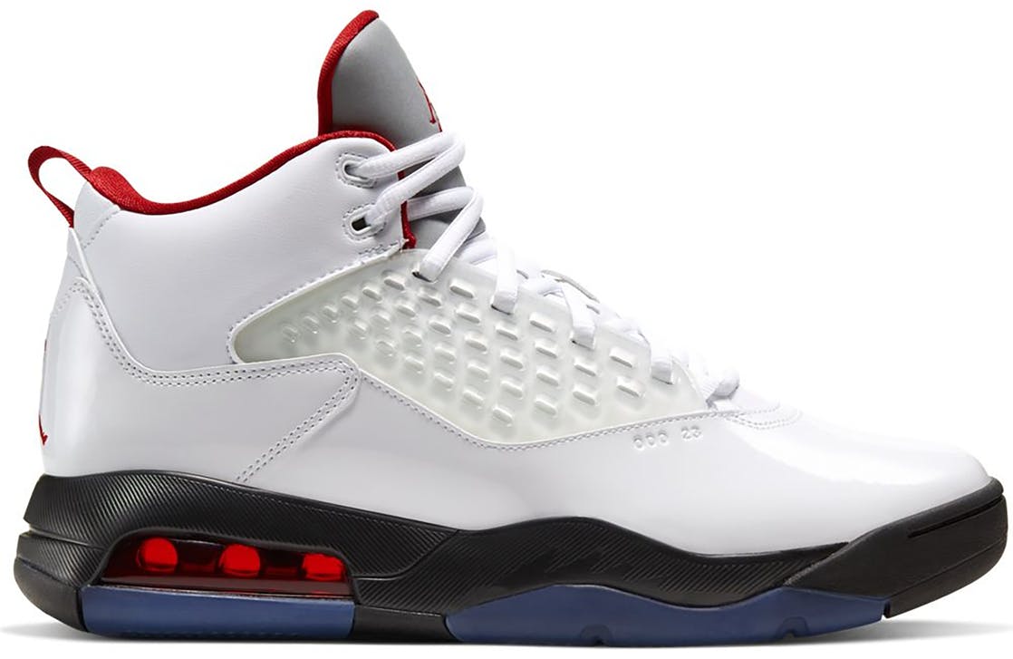 Jordan Maxin 200 White Black Gym Red 