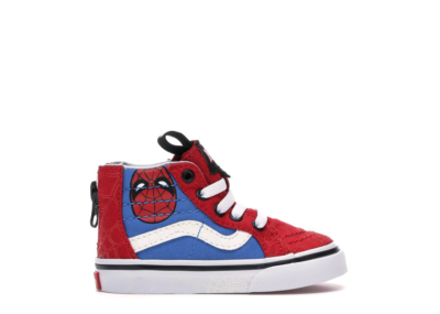 Vans Sk8-Hi Zip Marvel Spider Man (TD) Blue/Red VNOA32R3U4I