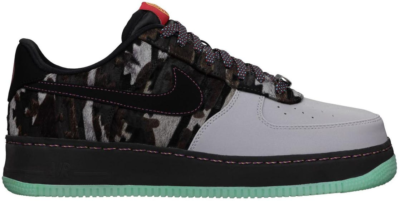 Nike Air Force 1 Low Year of the Horse Wolf Grey/Black-Anthracite-Green Mist 647592-001