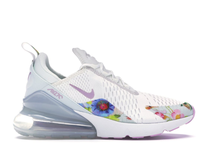 Nike Air Max 270 White Floral W At6819 100 Wit